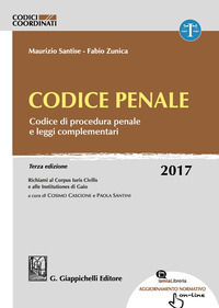 9788875243821 - Codice penale. Codice di procedura penale e leggi complementari. Con aggiornamento online