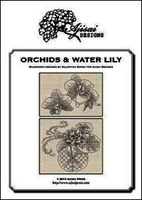 9788875473754 - Orchids & water lily. A blackwork designs