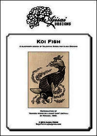 9788875473761 - Koi fish. A blackwork design