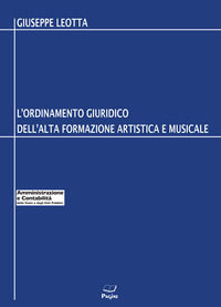 9788875576271 - L'ordinamento giuridico dell'alta formazione artistica e musicale
