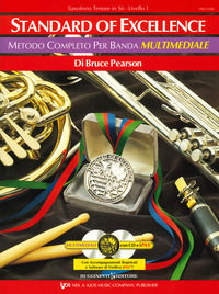 9788876654411 - Standard of excellence. Metodo completo per banda multimediale. Saxofono tenore in Sib. Livello 1. Con 2 CD-Audio