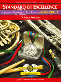 9788876654497 - Standard of excellence. Metodo completo per banda multimediale. Timpani e percussioni ausiliarie. Livello 1. Con 2 CD-Au