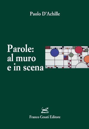 9788876674402 - Parole: al muro e in scena