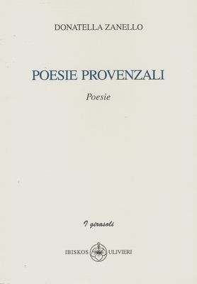 9788878414358 - Poesie provenzali