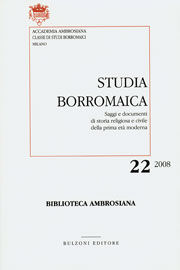 9788878703520 - Studia borromaica n. 22/2008