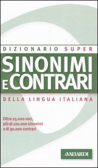 9788878870420 - Dizionario sinonimi e contrari della lingua italiana