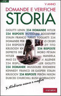 9788878877535 - Domande e verifiche. Storia. Ottocento e Novecento