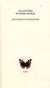 9788879233262 - Una lettera di Pietro Ingrao. Con una risposta di Goffredo Bettini