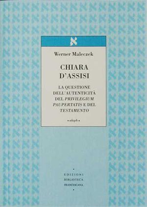 9788879620758 - Chiara d'Assisi