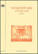 9788880633723 - Shakespeare and the law