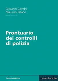 9788880878063 - Prontuario dei controlli di polizia