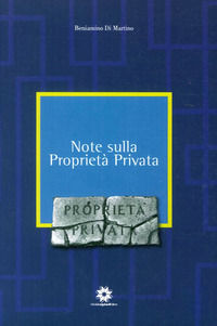 9788880902942 - Note sulla proprietà privata