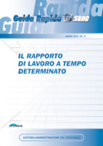 9788881157273 - Il rapporto di lavoro a tempo determinato