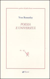 9788881767335 - Poesia e università. Testo francese a fronte