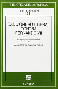 9788882290153 - Cancionero liberal contra Fernando VII