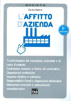 9788882339531 - L'affitto d'azienda