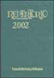 9788882944940 - Il repertorio di giurisprudenza 2002. Anno trentaseiesimo