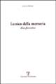 9788883042188 - Lessico della memoria d'un fiorentino