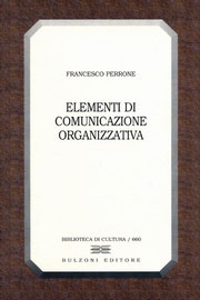9788883198786 - Elementi di comunicazione organizzativa