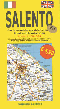9788883491757 - Salento. Carta stradale e guida turistica 1:150.000. Con cartina turistica del centro storico di Lecce. Ediz. italiana e