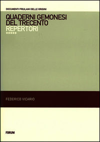 9788884207531 - Quaderni gemonesi del Trecento