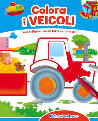9788884578174 - Colora i veicoli. Con scatola con 6 pennarelli