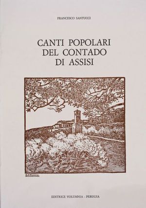 9788885330269 - Canti popolari del contado di Assisi