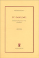 9788885760257 - Le familiari. Libro primo. Testo latino a fronte
