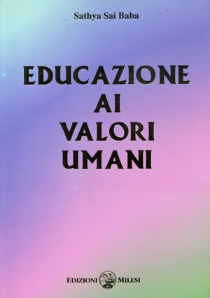9788886343510 - Educazione ai valori umani