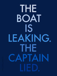 9788887029697 - The boat is leaking. The captain lied. Catalogo della mostra (Venezia, 13 maggio-26 novembre 2017). Ediz. italiana e ing