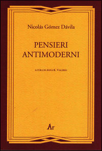 9788889515228 - Pensieri antimoderni