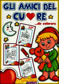 9788889956816 - Gli amici del cuore da colorare