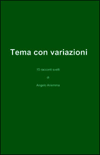 9788891005922 - Tema con variazioni