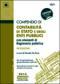 9788891402660 - Compendio di contabilità di Stato e degli enti pubblici con elementi di ragioneria pubblica
