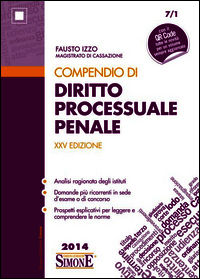 9788891403421 - Compendio di diritto processuale penale