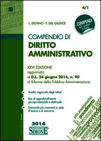9788891403711 - Compendio di diritto amministrativo