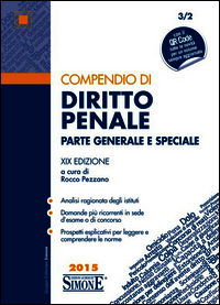 9788891406170 - Compendio di diritto penale. Parte generale e speciale