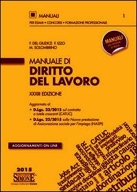 9788891406651 - Manuale di diritto del lavoro. Con aggiornamento online
