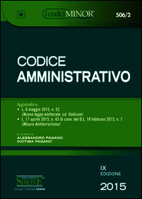 9788891406798 - Codice amministrativo