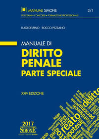 9788891412546 - Manuale di diritto penale. Parte speciale