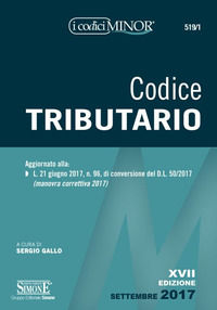 9788891414731 - Codice tributario. Ediz. minore