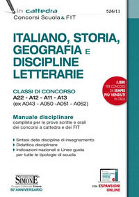 9788891416469 - Italiano, storia, geografia e discipline letterarie. Classi di concorso A22-A12-A11-A13 (ex A043-A050-A051-A052). Manual