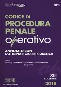 9788891417664 - Codice di procedura penale operativo. Annotato con dottrina e giurisprudenza