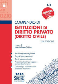Compendio di istituzioni di diritto privato (diritto civile)