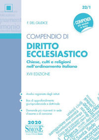 9788891426017 - Compendio di diritto ecclesiastico. Chiese, culti e religioni nell'ordinamento italiano