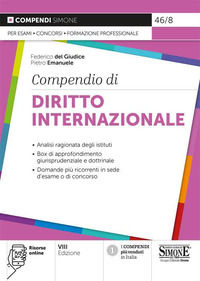 9788891430977 - Compendio di diritto internazionale
