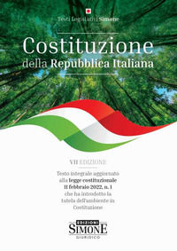 9788891431790 - Costituzione della Repubblica Italiana. Testo integrale aggiornato alla legge costituzionale 11 febbraio 2022, n. 1 che