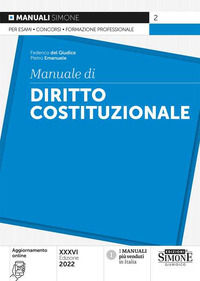 9788891432070 - Manuale di diritto costituzionale