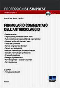 9788891606617 - Formulario commentato dell'antiriciclaggio. Con CD-ROM