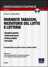 9788891607423 - Rivendite tabacchi, ricevitorie del lotto e lotterie. Con CD-ROM